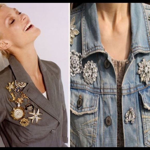 Monet Rhinstone skier brooch - Picture 11 of 11